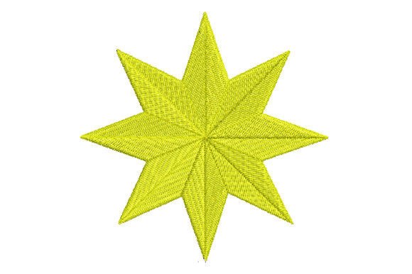 8 Pointed Star Coin: A Charming Touch for Handmade Embroidery Gifts