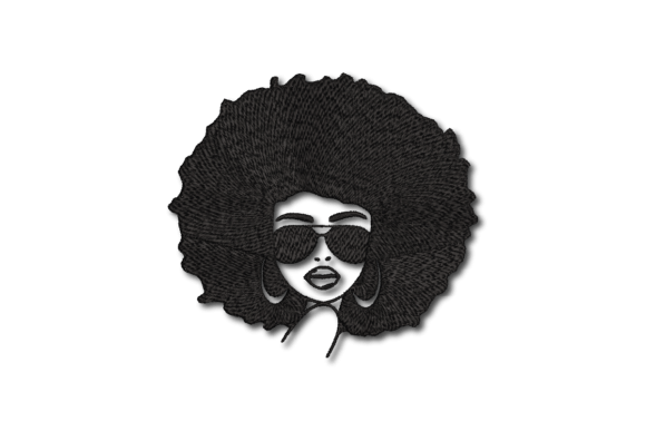 Adorable Afro Mom with Black Glasses Review