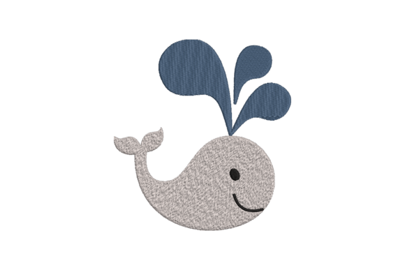 Baby Whale: A Festive Embroidery Design Review