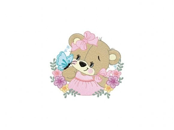 Bear with Butterfly: A Seasonal Embroidery Review