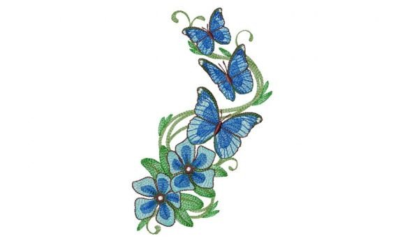 Butterflies: A Seasonal Embroidery Design That Soars