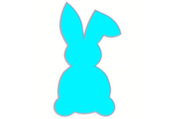 Charming Rabbit Embroidery Design for Handmade Gifts