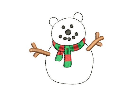 Christmas Bear: A Festive Addition for Seasonal Embroidery Projects