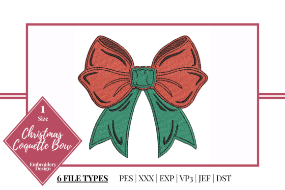 Christmas Coquette Bow: A Craft Fair Review