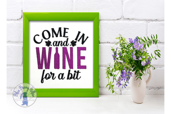 Come in and Wine: A Seasonal Embroidery Review