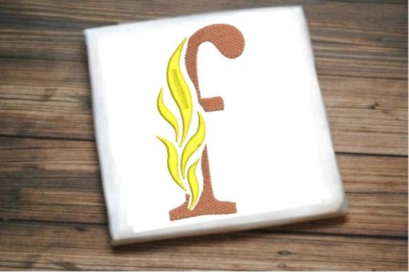 F Letter Alphabet on Fire: Craft Fair Review