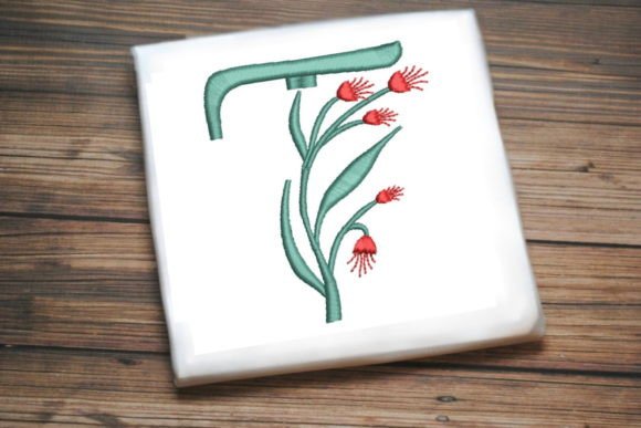 Floral Monogram Letter T: A Detailed Review for Personalized Gift Makers