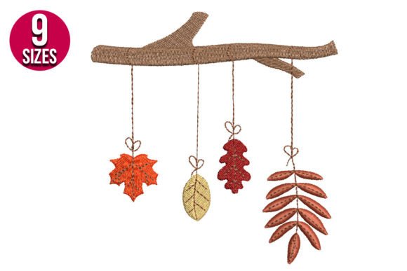 Hanging Autumn Leaves Embroidery Review