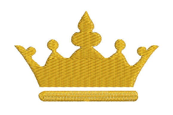 King's Golden Crown: A Craft Fair Embroidery Standout