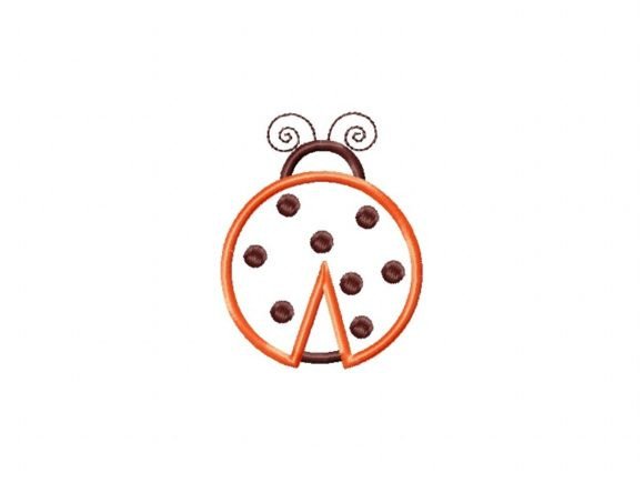 Ladybug Applique: A Charming Design for Personalized Gifts