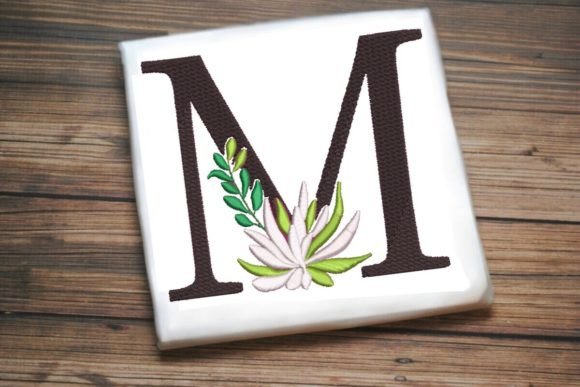 M Letter Decorative Greenery Monogram Review
