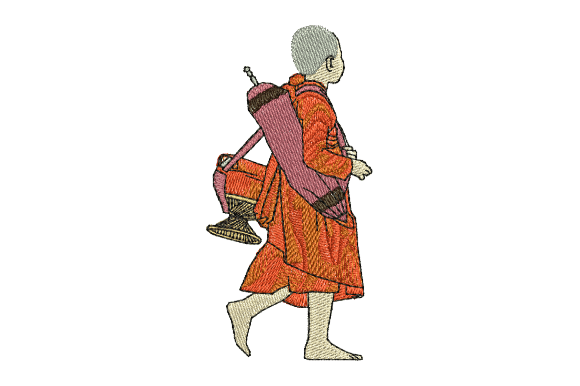 Novice Monk: A Cultural Embroidery Design Review