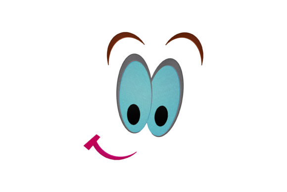 Smile Face: A Joyful Embroidery Design for Personalized Gifts