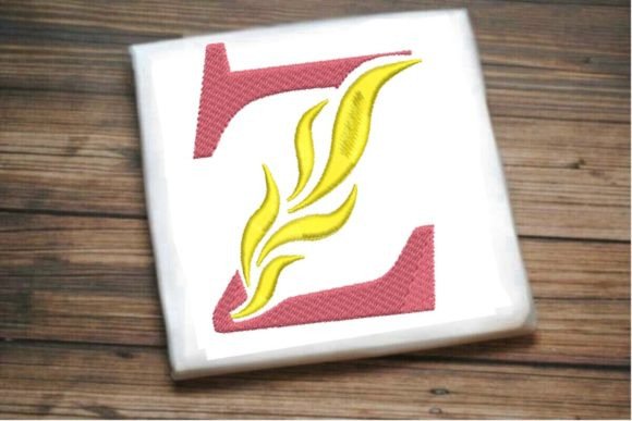 Z Letter Alphabet on Fire: A Designer’s Review
